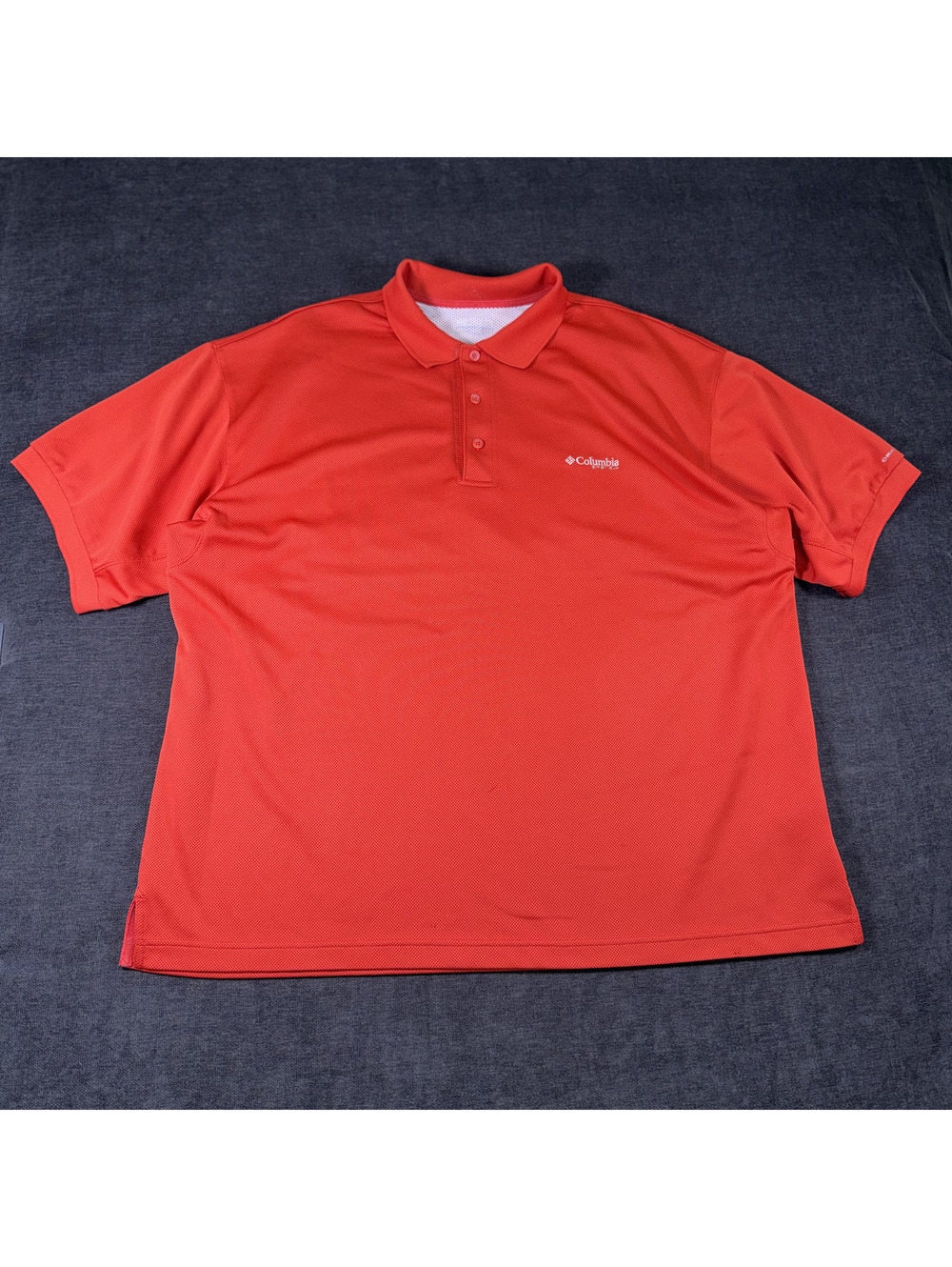 Columbia Men's Burnt Orange Short Sleeve Polo Shirt